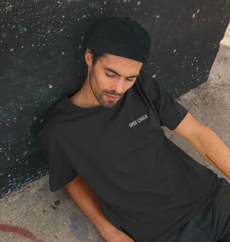 Black Shoe Chalk Tee