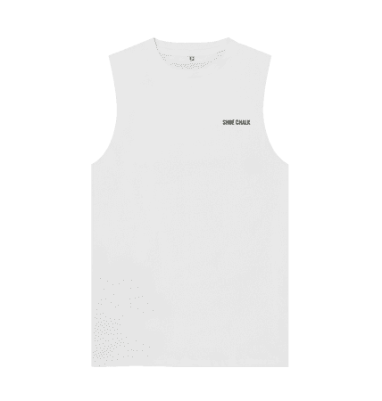 White Shoe Chalk eco Vest