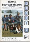 1989 FRANCE v NEW ZEALAND - First Test