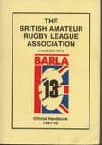 BARLA HANDBOOK 1991-92