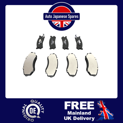 FITS MAZDA BONGO 95 -2006 FRONT AND REAR BRAKE PAD SET NEXT DAY DELIVERY