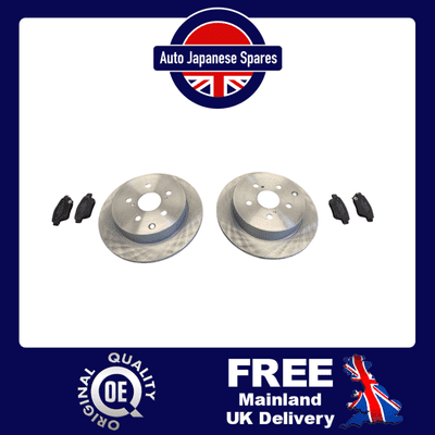 FITS TOYOTA VELLFIRE ALPHARD 3.5i 2GRFE 2008 ONWARDS REAR BRAKE DISCS & PADS