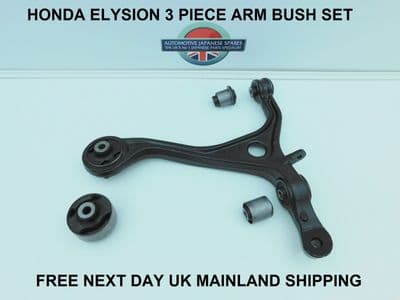 HONDA ELYSION FRONT LOWER WISH BONE CONTROL ARM 3 PIECE  BUSH KIT
