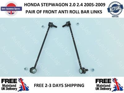 HONDA STEPWAGON 2005-2009 PAIR OF FRONT ANTI ROLL BAR STABILISER LINK