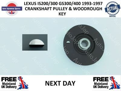 LEXUS CRANK SHAFT PULLEY & KEY