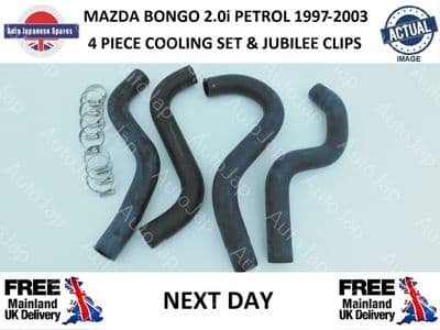 MAZDA BONGO 2.0 PETROL 4 PIECE COOLANT HOSE SET