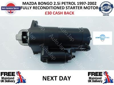 MAZDA BONGO 2.5 V6 FULLY RECONDITIONED STARTER MOTOR