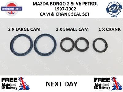 MAZDA BONGO 2.5 V6 PETROL CAM & CRANK SEAL KIT