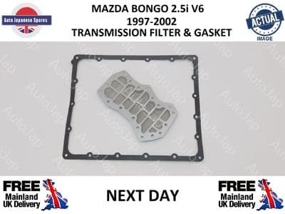 MAZDA BONGO 2.5i V6  GEARBOX SUMP PAN GASKET & STRAINER SET