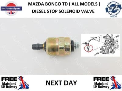 MAZDA BONGO 2.5TD 1995-2003 DIESEL STOP SOLENOID VALVE