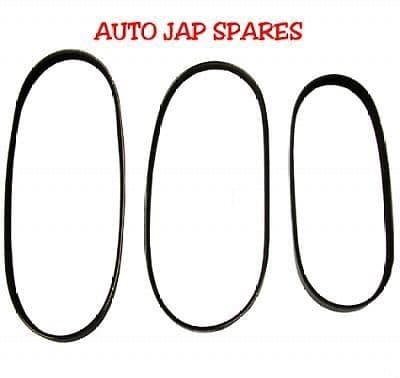 MAZDA BONGO 2.5TD 1995-2005 ALTERNATOR & AIRCON 3 PIECE DRIVE BELT SET