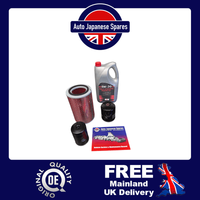 MAZDA BONGO 2.5TD SERVICE KIT OIL FILTER ,AIR FILTER,FUEL FILTER & 5LTR OIL