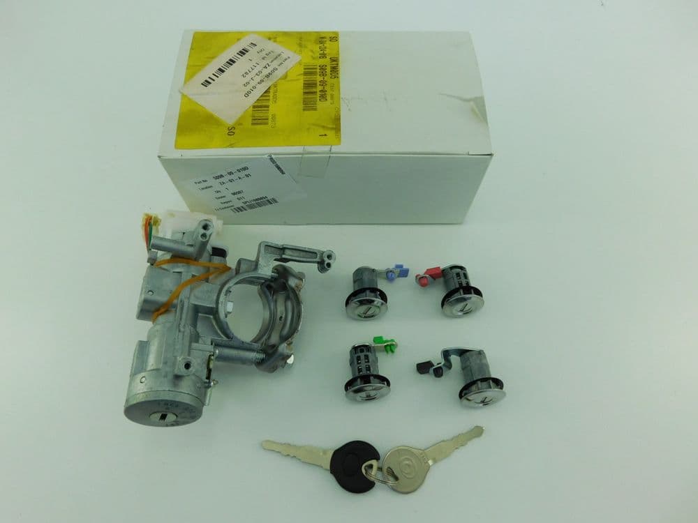 MAZDA BONGO ALL MODELS GENUINE COMPLETE KEY SET WITH IGNITION BARREL