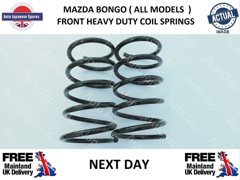 MAZDA BONGO ALL MODELS PAIR OF FRONT HEAVY DUTY COIL SPRINGS