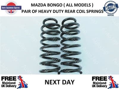 MAZDA BONGO ALL MODELS PAIR OF REAR HEAVY DUTY COIL SPRINGS