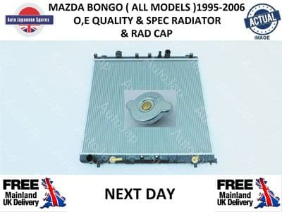 MAZDA BONGO ALL MODELS  RADIATOR & RAD CAP