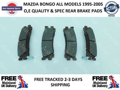 MAZDA BONGO ALL MODELS REAR BRAKE PADS