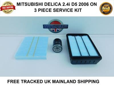 MITSUBISHI DELICA 2.4i D5 3 PIECE SERVICE KIT