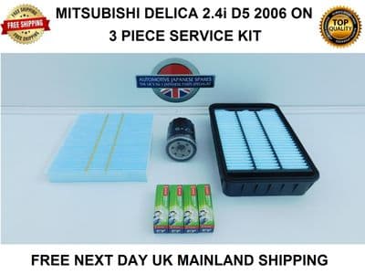 MITSUBISHI DELICA 2.4i D5 4 PIECE SERVICE KIT