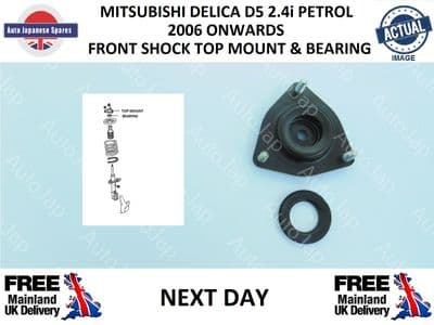 MITSUBISHI DELICA 2.4i D5 FRONT SHOCK ABSORBER TOP MOUNT & BEARING KIT