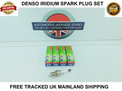 MITSUBISHI DELICA 2.4i D5 SET OF 4 DENSO IRIDIUM SPARK PLUGS