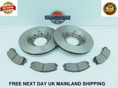 MITSUBISHI DELICA FRONT BRAKE DISCS & BRAKE PAD SET