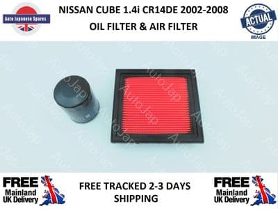 NISSAN CUBE 1.4i CR14DE  OIL FILTER  , AIR FILTER