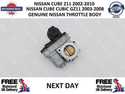 NISSAN CUBE /  CUBE CUBIC Z11 / GZ11 2002-2008 GENUINE NISSAN THROTTLE BODY