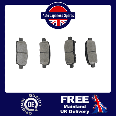 NISSAN CUBE UK MODEL  2010 ONWARDS REAR BRAKE PADS