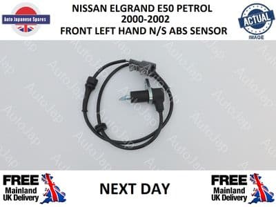 NISSAN ELGRAND E50  2000 ONWARDS FRONT N/S ABS SENSOR AJU171001