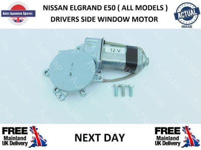 NISSAN ELGRAND E50 DRIVER SIDE WINDOW MOTOR
