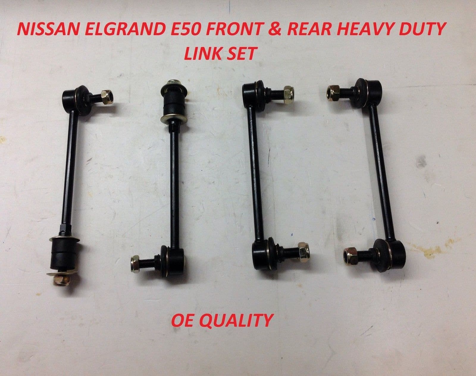 NISSAN ELGRAND E50 FRONT & REAR LINK SET