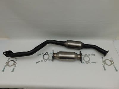 NISSAN ELGRAND E51 2.5i V6  3.5V6 O/S UNDER FLOOR CATALYTIC CONVERTER EXHAUST  KIT