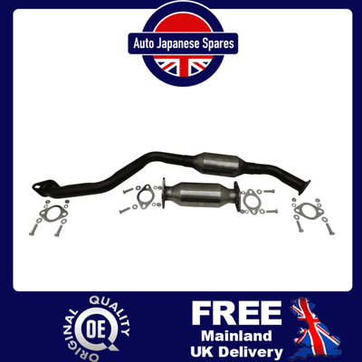 NISSAN ELGRAND E51 2.5i V6  3.5V6 O/S UNDER FLOOR CATALYTIC CONVERTER EXHAUST  KIT