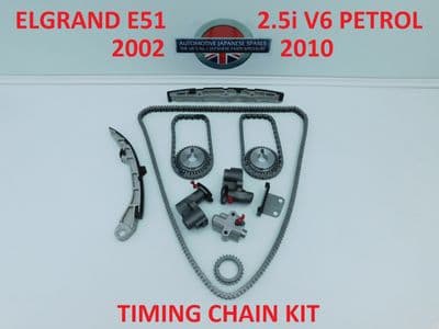 NISSAN ELGRAND E51 2.5i V6 TIMING CHAIN KIT