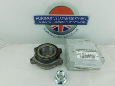 NISSAN ELGRAND E51 4WD 2002-2010 GENUINE FRONT WHEEL BEARING WITH ABS RING & NUT
