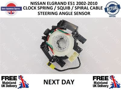 NISSAN ELGRAND E51 COMBINATION CLOCK SPRING