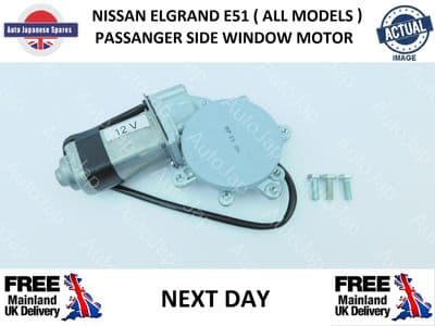NISSAN ELGRAND E51 PASSENGER SIDE WINDOW MOTOR