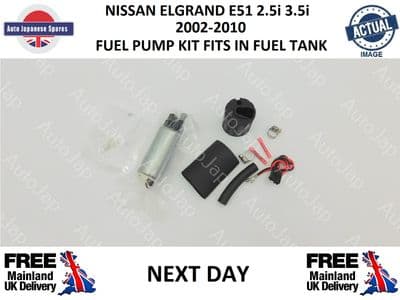 NISSAN ELGRAND E51 PETROL FUEL PUMP KIT ( LOCATED IN TANK )