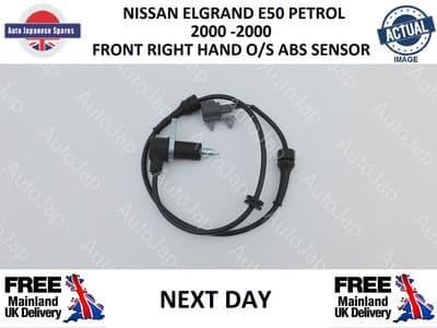NISSAN ELGRAND ELGRAND  E50 2000-2002 FRONT O/S ABS SENSOR