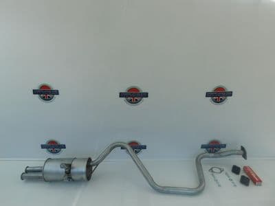 NISSAN FIGARO 1.0LT TURBO REAR SILENCER EXHAUST AND FITTING KIT