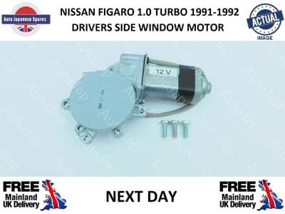 NISSAN FIGARO DRIVER SIDE WINDOW MOTOR