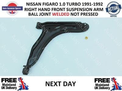 NISSAN FIGARO O/S FRONT SUSPENSION WISHBONE ARM X1