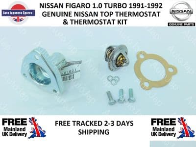 NISSAN FIGARO TOP THERMOSTAT HOUSING & THERMOSTAT KIT