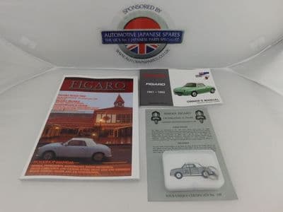 NISSAN FIGARO WORKSHOP & OWNERS MANUAL WITH PRESENTATION USB