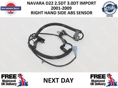 NISSAN NAVARA D22 2.5 3.0 DT IMPORT 2001-2009 RIGHT HAND SIDE ABS SENSOR