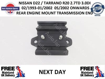 NISSAN NAVARA D22 TERRANO R20 REAR ENGINE MOUNT TRANSMISSION END