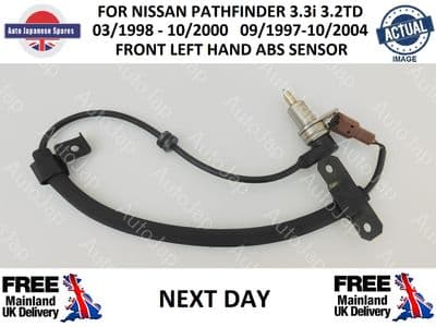 NISSAN PATHFINDER II R50 97-04 FRONT LEFT HAND ABS SENSOR