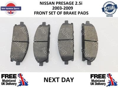 NISSAN PRESAGE  FRONT BRAKE PADS