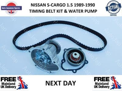 NISSAN S-CARGO 1.5 1989-1990 TIMING BELT , TENSIONER & WATER PUMP